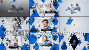 三角圖形元素公司企業(yè)商務(wù)現(xiàn)代時間線展示產(chǎn)品服務(wù)宣傳視頻 ae模板制作